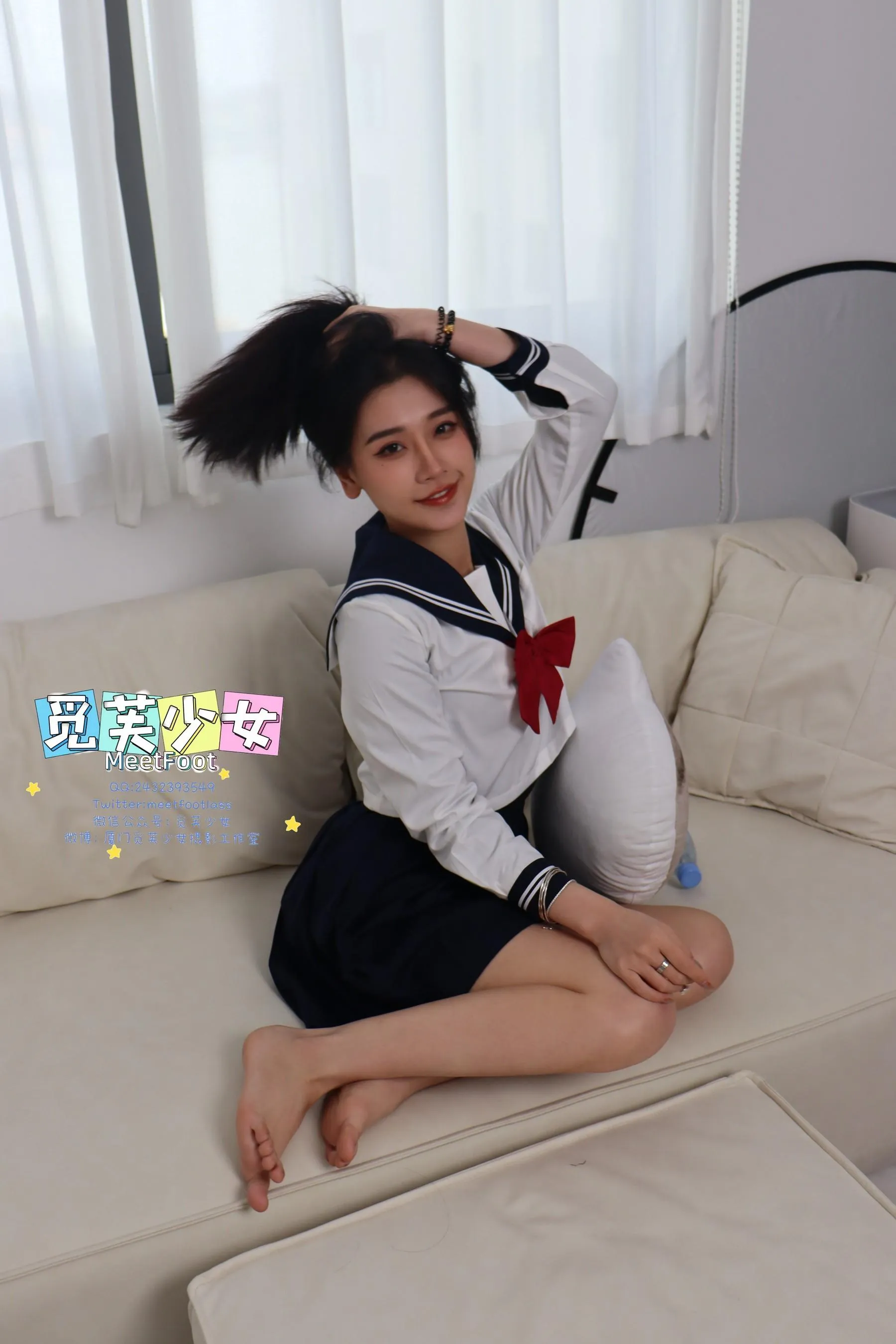 觅芙少女 NO.032 Wendy-与jk少女相遇在动漫里的的夏天 [158P]插图6